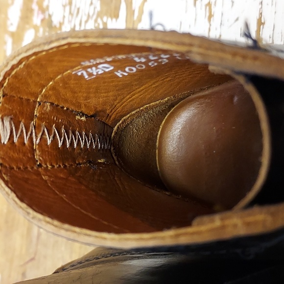 Helm Hollis Black Leather Boot Size 7.5 - Picture 5 of 8